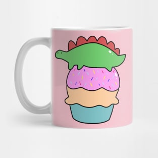 Cupcake Stegosaurus Mug